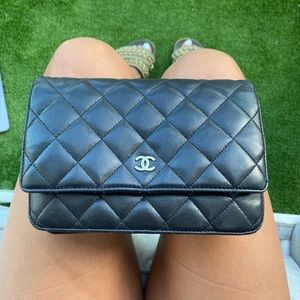 Chanel Wallet on chain quilted lambskin